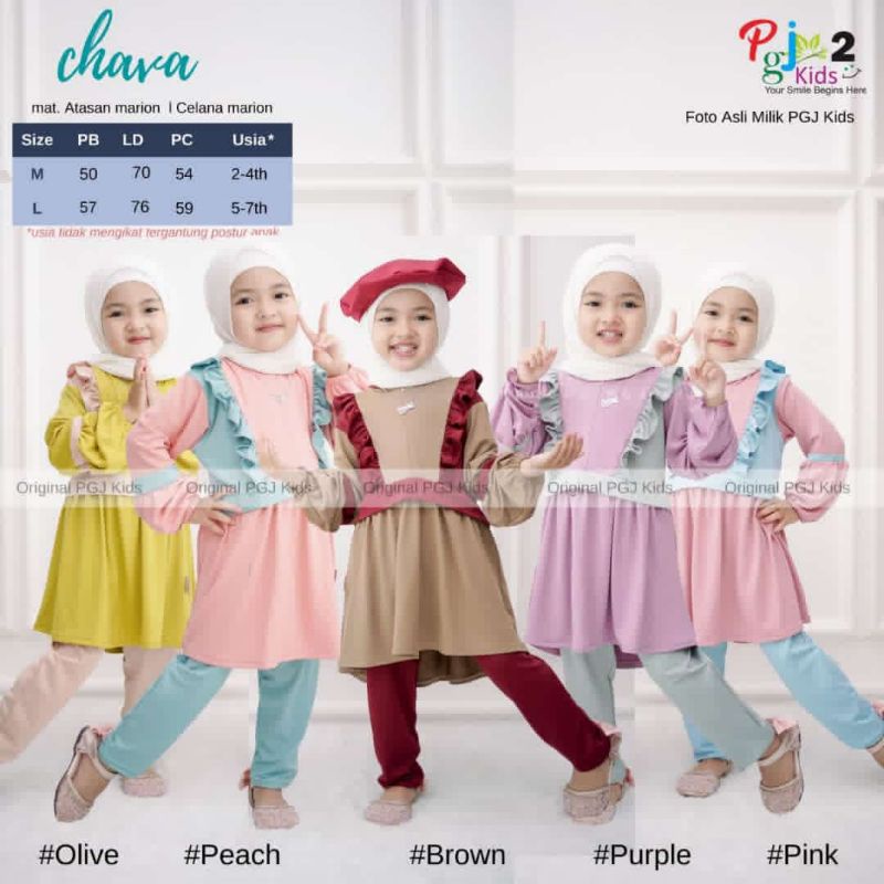 CHAVA SET KIDS BY PGJ
