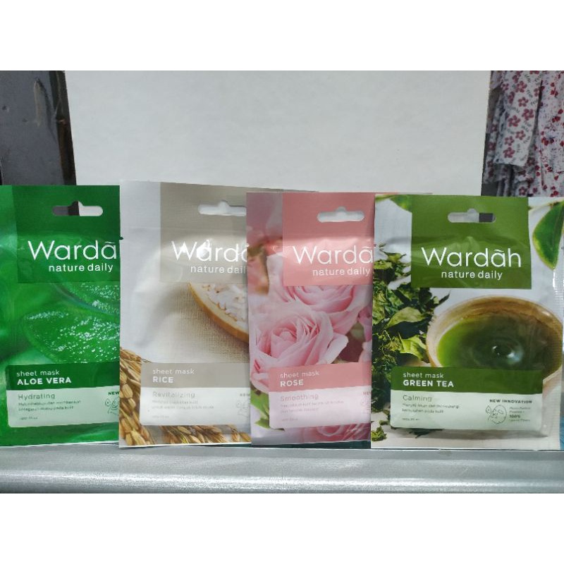 (Bisa COD) Sheet Mask Wardah