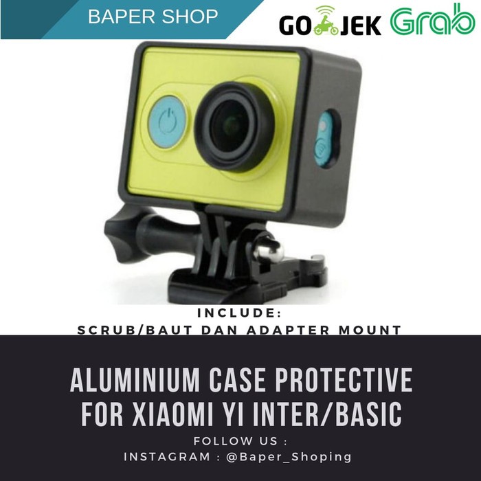 Order Langsung Plastic Side Frame for Xiaomi Yi Action Camera Diskon