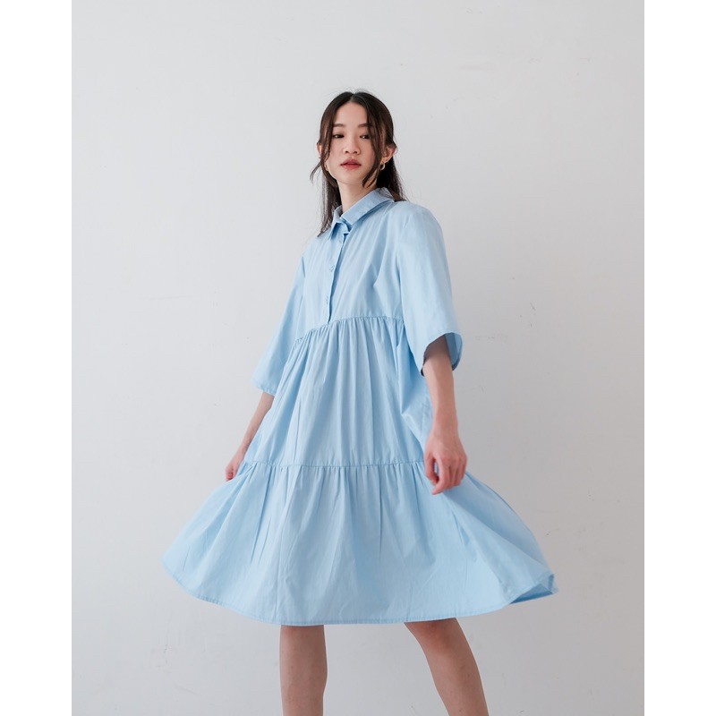 HALEY DRESS (BLUE)