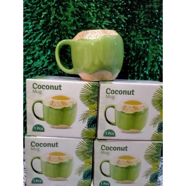 gelas mug kelapa