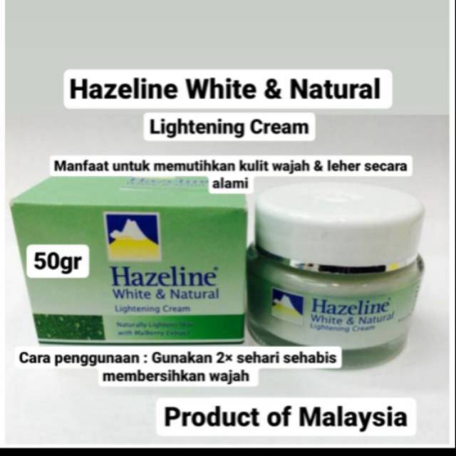 Hazeline White & Natural