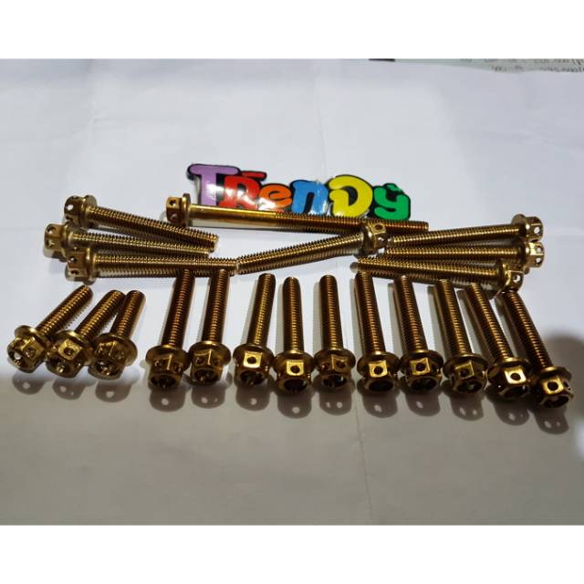 Baut probolt ninja 250 KARBU