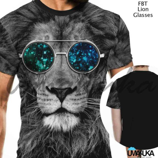Kaos 3D Lion Glasses