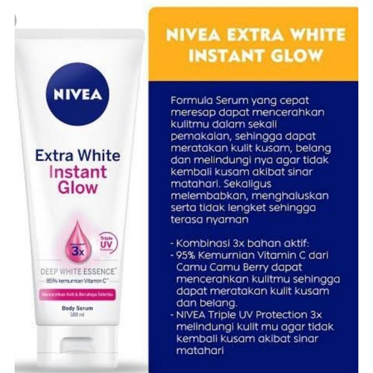 serum nivea instan glow