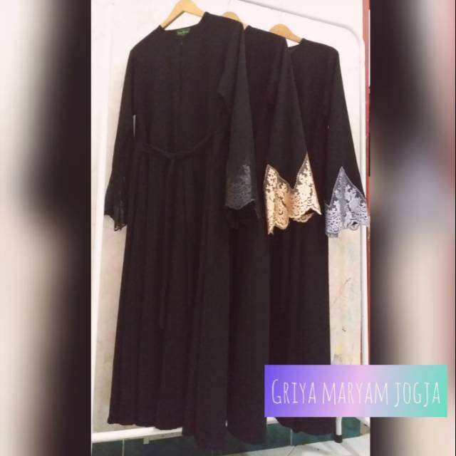 Abaya jetblack