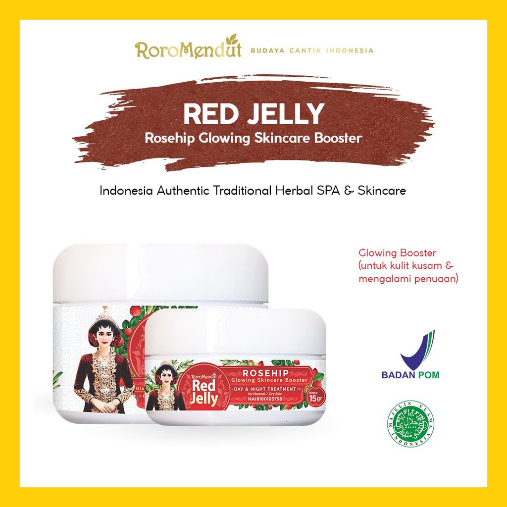 redjelly glowing roromendut