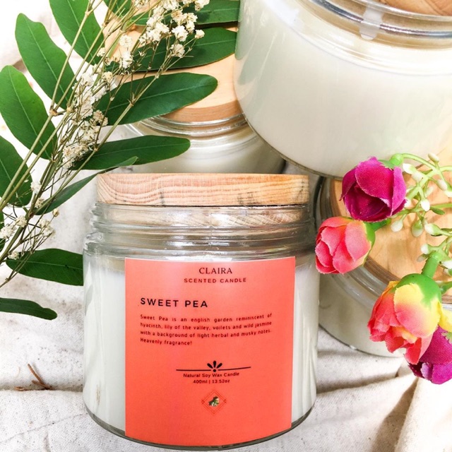 Claira Candles - Sweet Pea