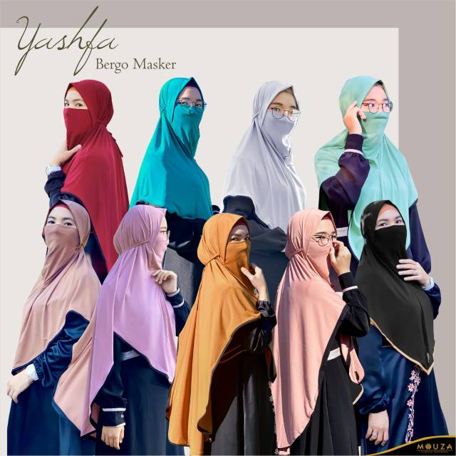 Bergo Masker Yashfa by Mouza