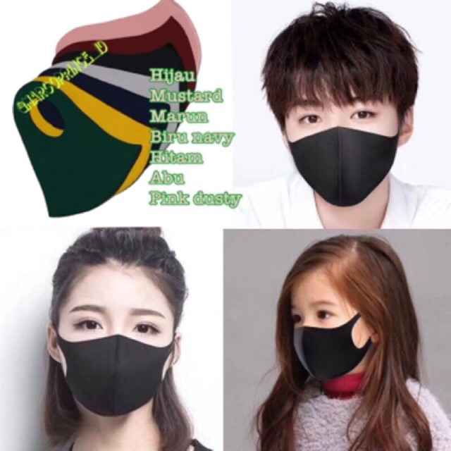 Masker kain scuba real