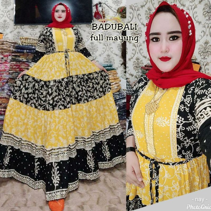gamis badubali