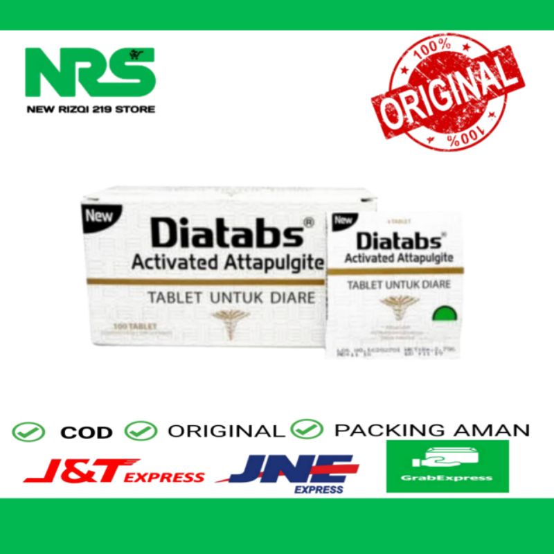 New Diatabs Strip 4tablet / DIATABS