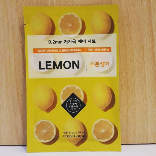 Etude House Sheet Mask Lemon
