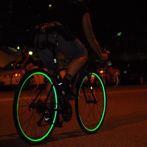 Sticker Roda Sepeda Green