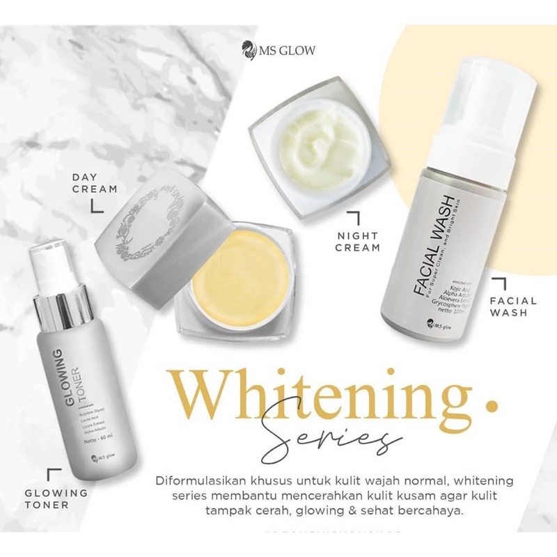 MS GLOW SKINCARE PAKET