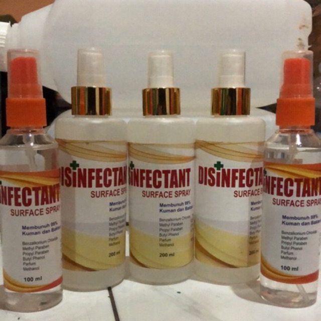 Spray desinfectant