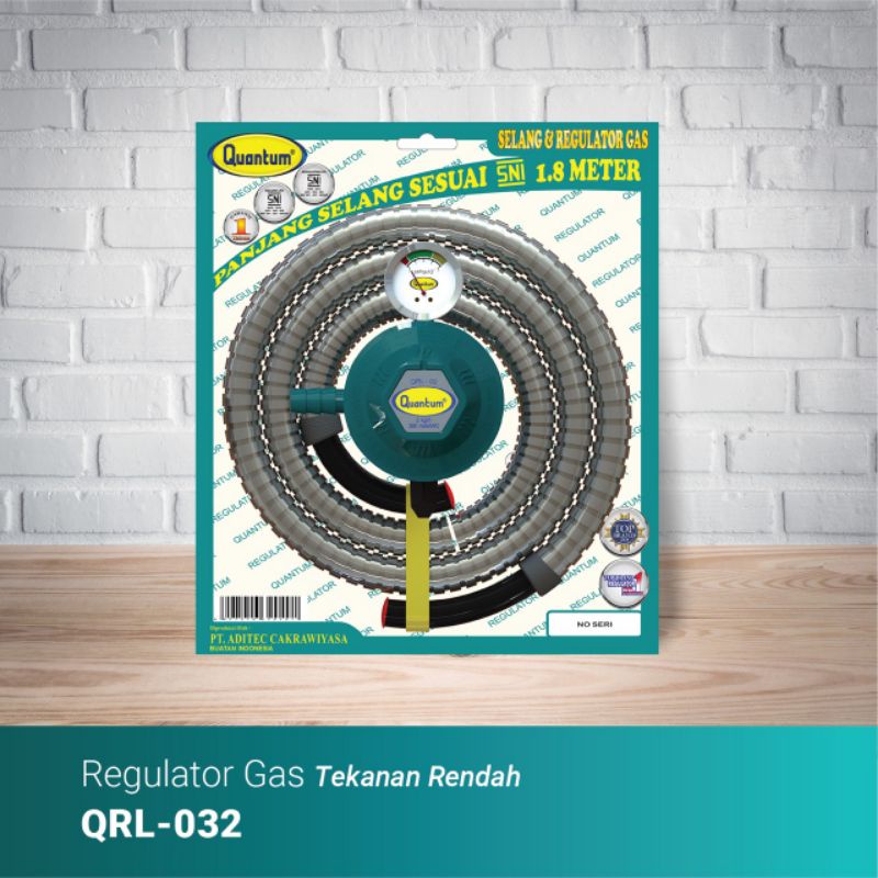Regulator Set Quantum QRL 032 Original dan Bergaransi Resmi