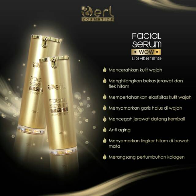 Facial serum WoW lightening