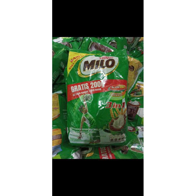 susu bubuk milo