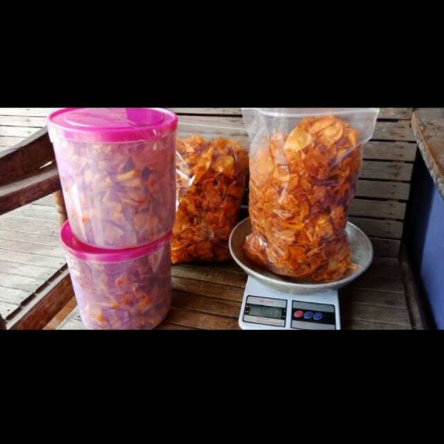 Kripik singkong balado