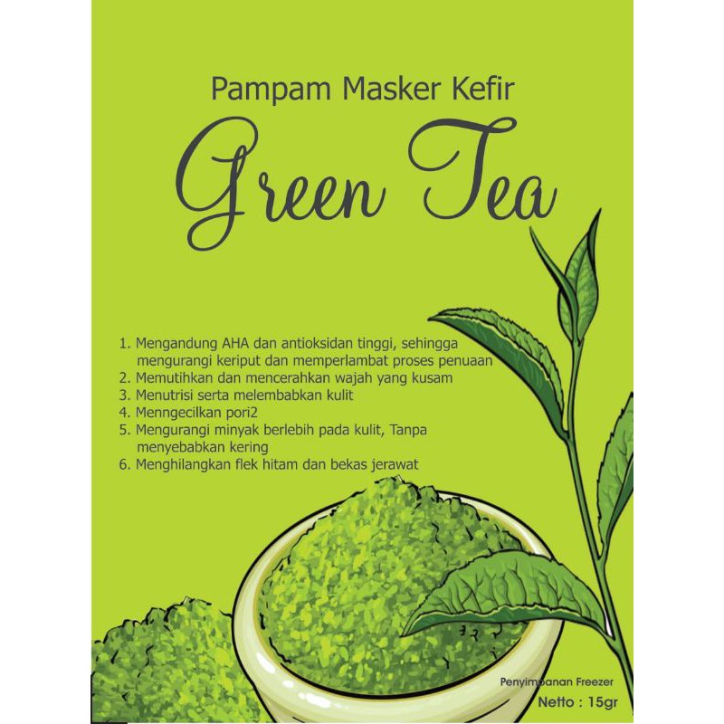 Makserkefir Greentea 25g