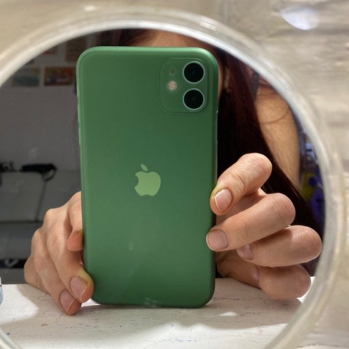 FOR IPHONE 11 PRO, 11 PRO MAX - MATTE GREEN THIN SLIM CASE CASING