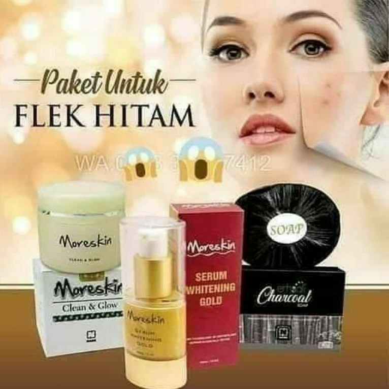 PAKET GLOWING BEBAS FLEK HITAM NASA