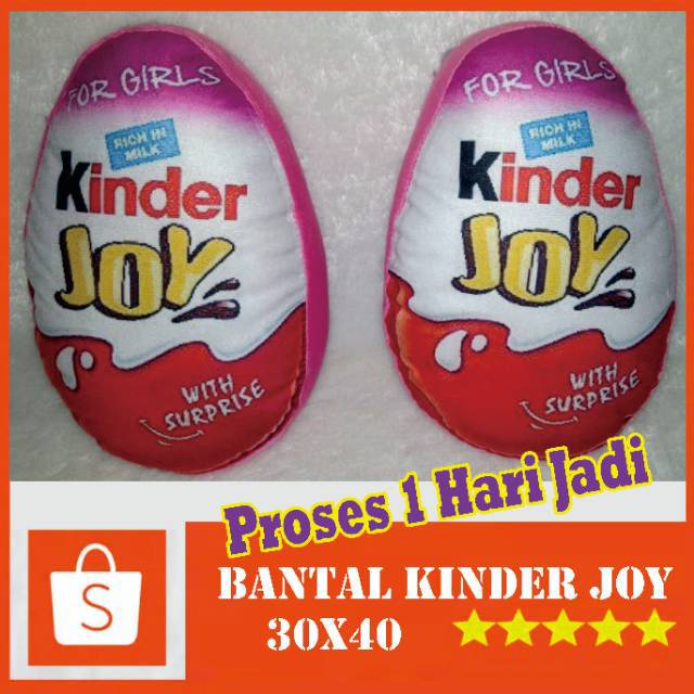 TERLARIS bantal snack kinder joy