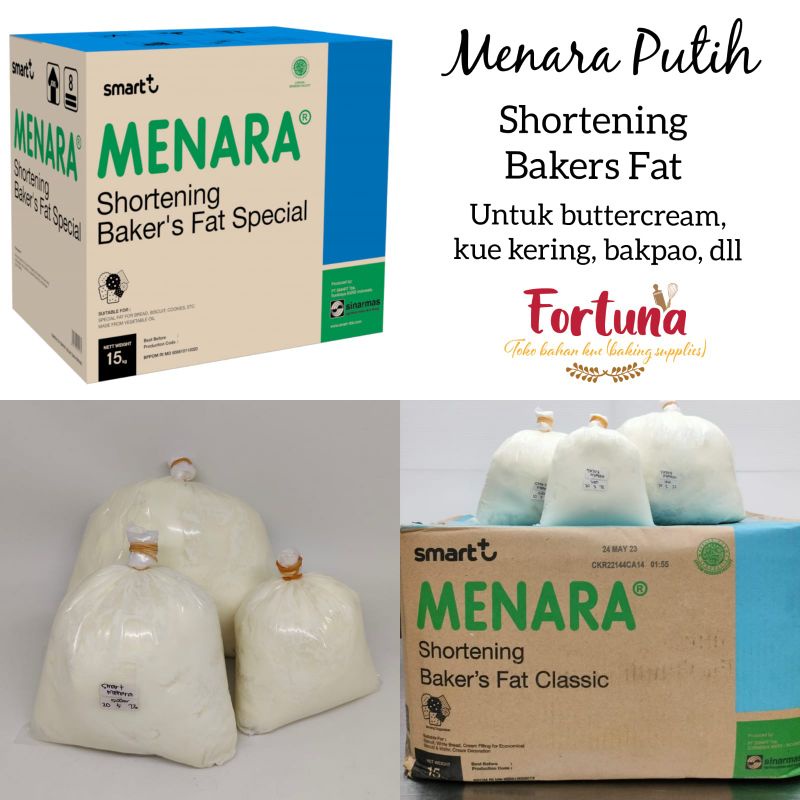 Menara Mentega Putih  250gr