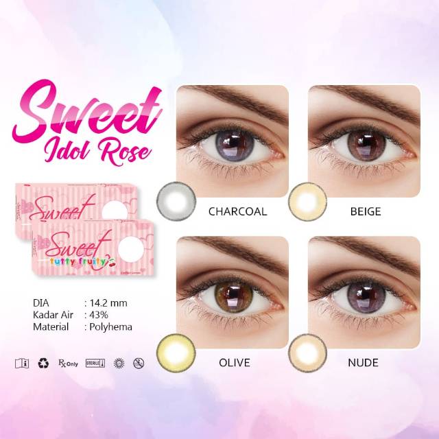 SOFTLENS SWEET IDOL ROSE