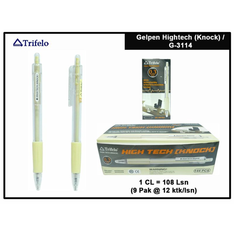 gelpen hightech knock tf 3114