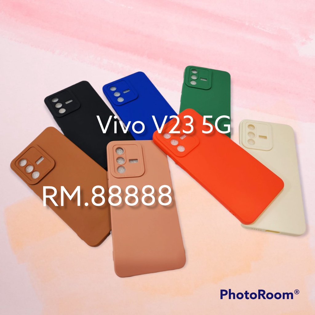 (RM8) Softcase Procamera VIVO V23-5G Macaron Candy Pro Camera
