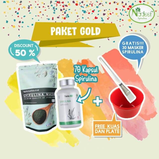PAKET GOLD SPIRULINA