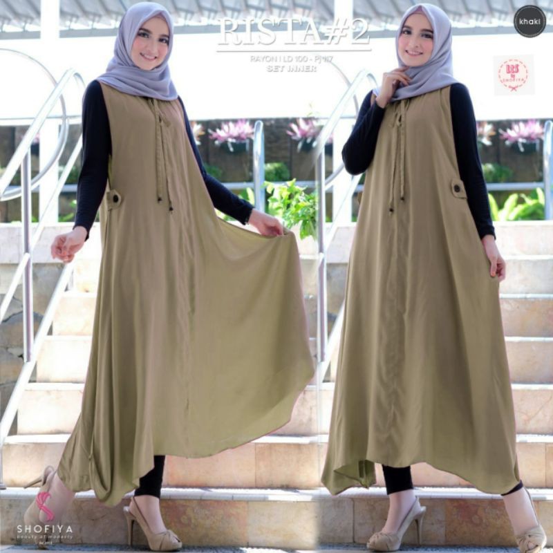 SETELAN RISTA#2 OUTER & INNER SHOFIYA