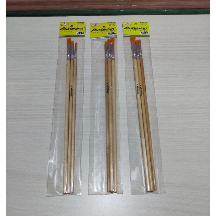 Kuas set shining 579-A set 3