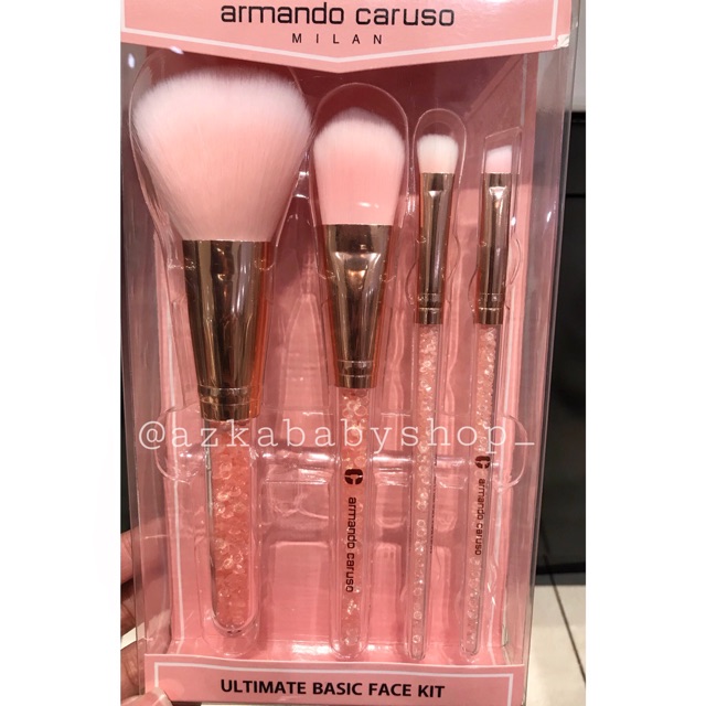 Armando caruso brush basic face kit - kuas makeup murah lembut