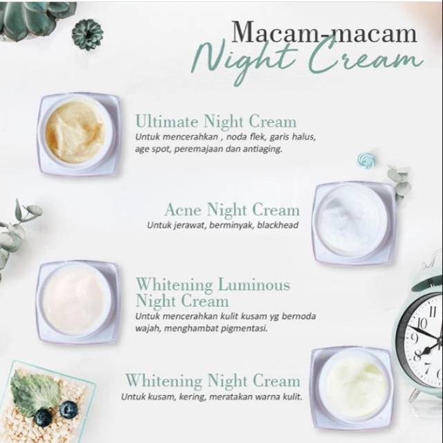 Night cream ms glow