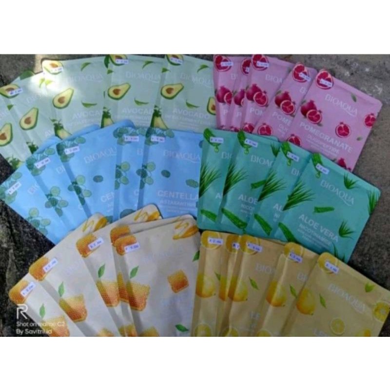 BIOAQUA SHEET MASK 25G