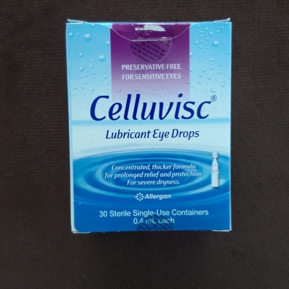 CELLUVISC LUBRICANT EYE DROPS
