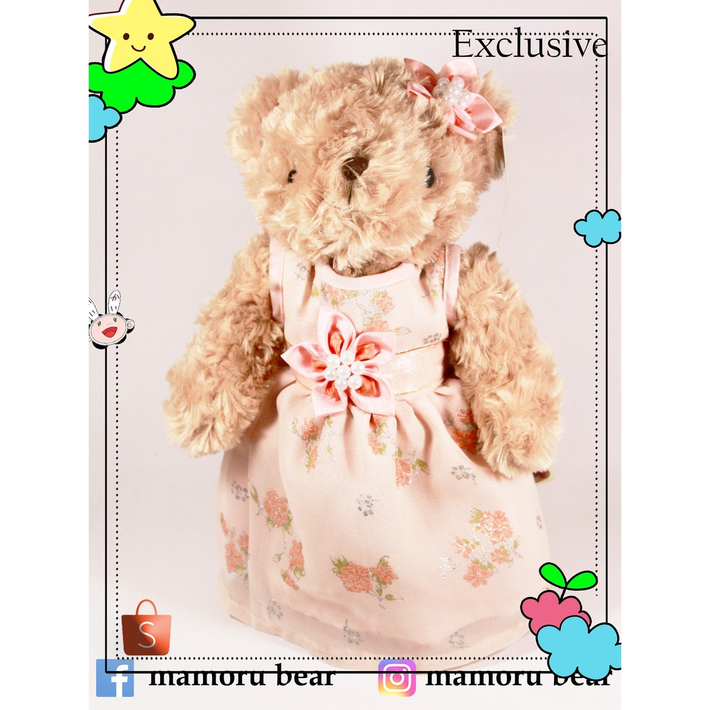 BONEKA TEDDY BEAR MAMORU EXCLUSIVE NO.01