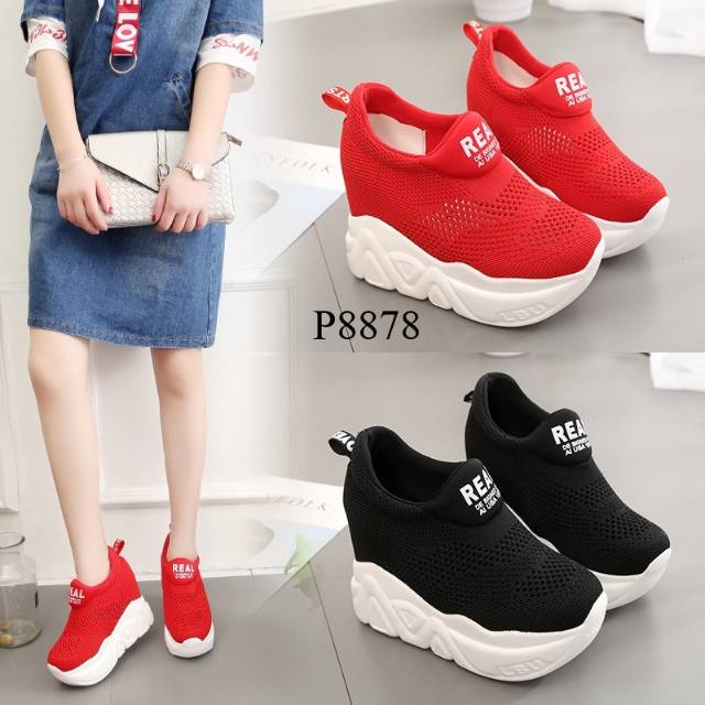 Sepatu Wedges Korea 8878