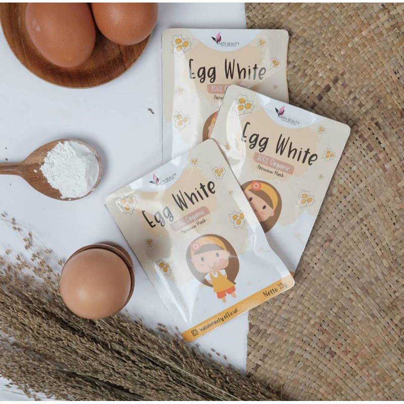 Masker Organic Egg White