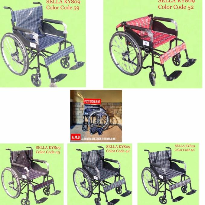 kursi roda simpel bahan