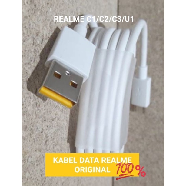 KABEL DATA REALME C1/C2/C3/U1 ORIGINAL 100%