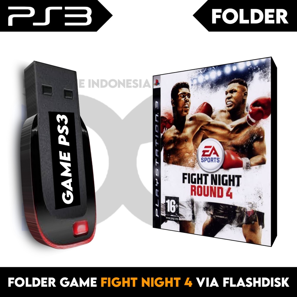 Game PS3 Fight Night 4 via Flashdisk - Folder Game