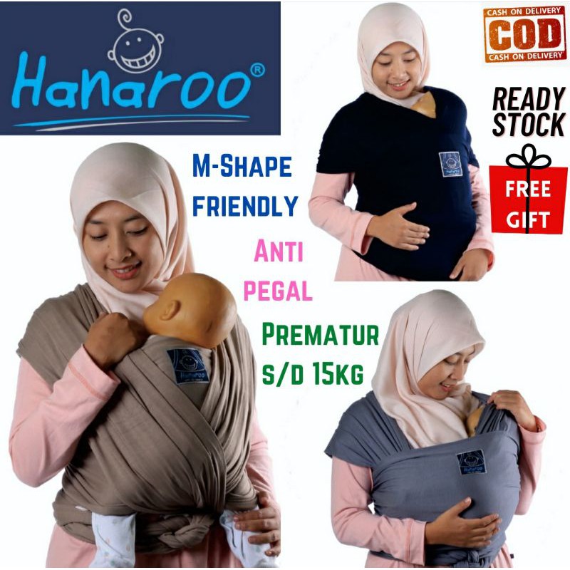 Hanaroo Baby Wrap Gendongan Polos