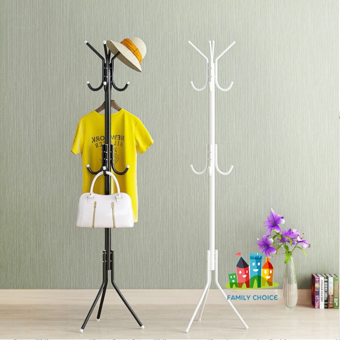 Multifunction Standing Hanger (Portable, irit tempat, modern)