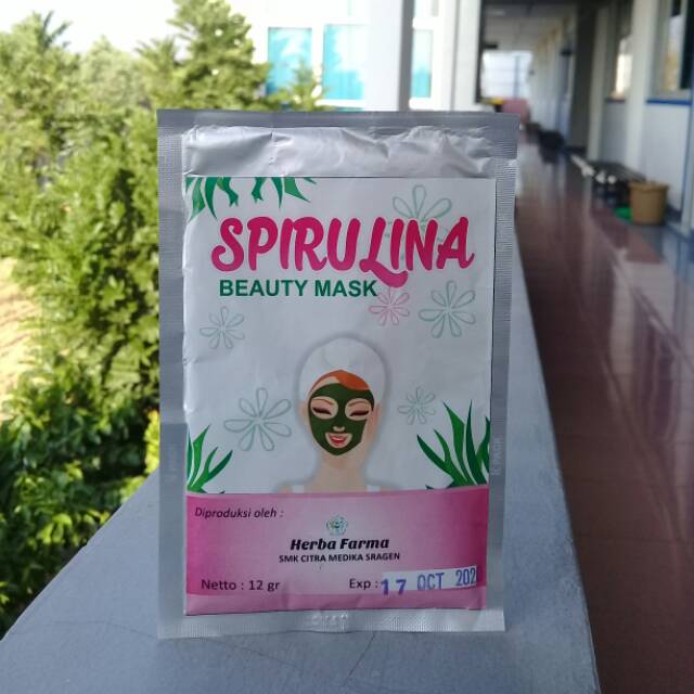 Masker spirulina