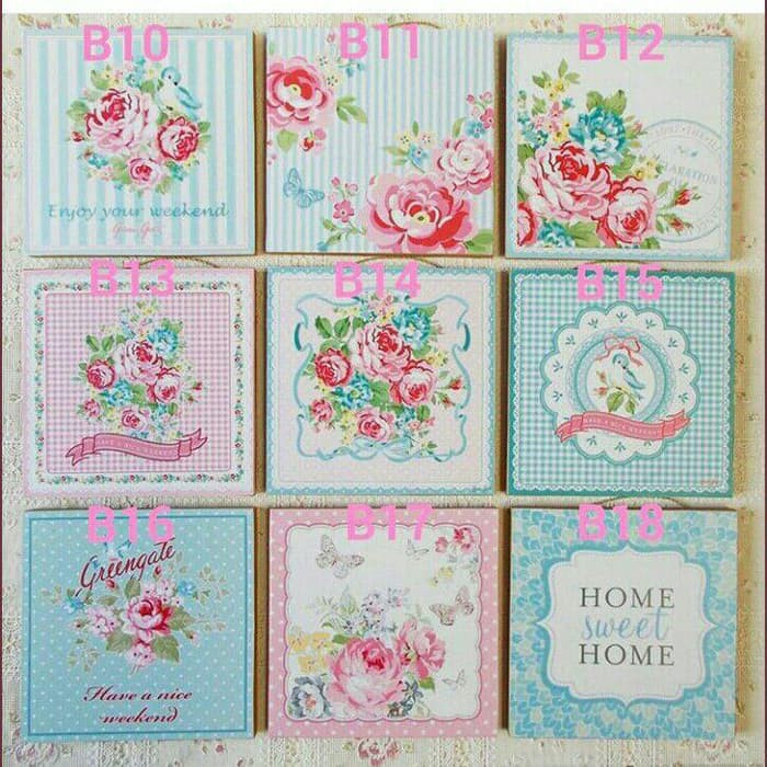 WALL DECOR SHABBY&hd1731