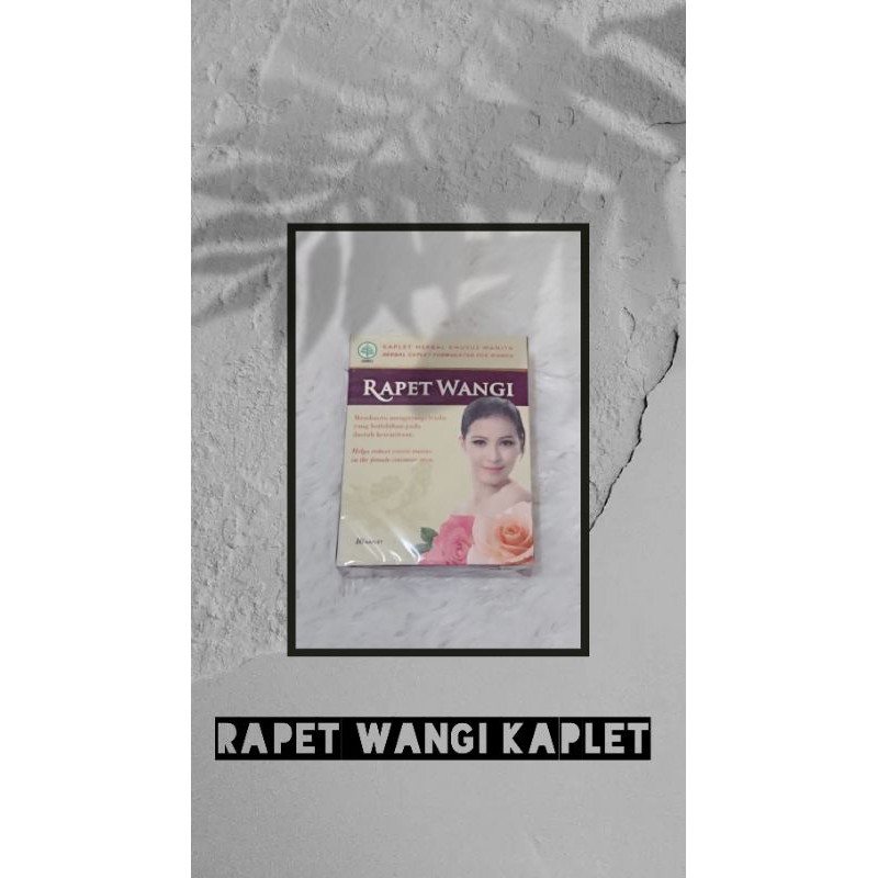 Rapet Wangi kaplet
